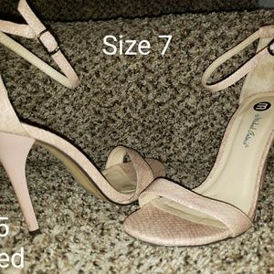 Blush Pink Women's Heels